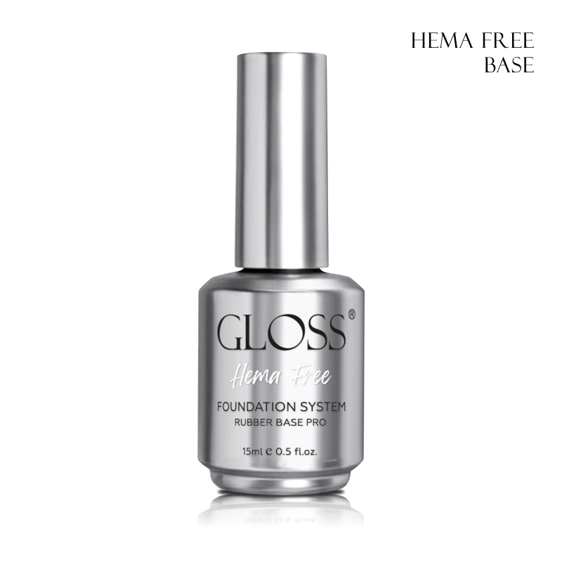 GLOSS HEMA İçermeyen Fondöten Sistemi Jel Cila Bazı, 15 ml